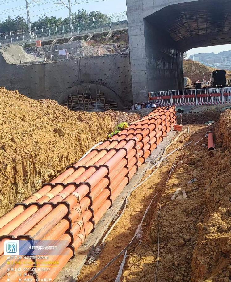 成自铁路天府站综合客运枢纽配套市政交通基础设施工程-科诚路（道路）管网工程